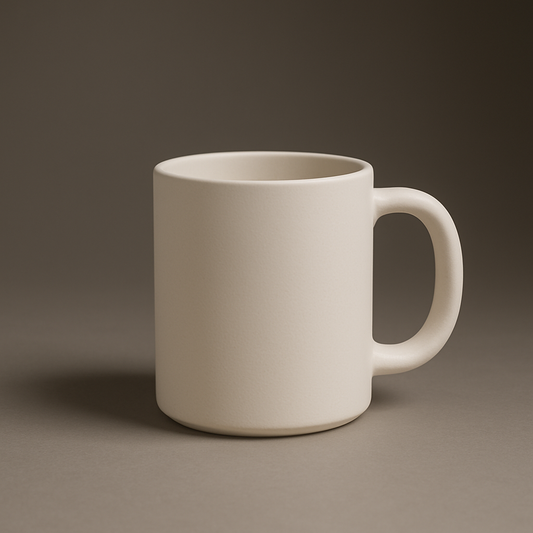 Straight Mug Bisque Blank